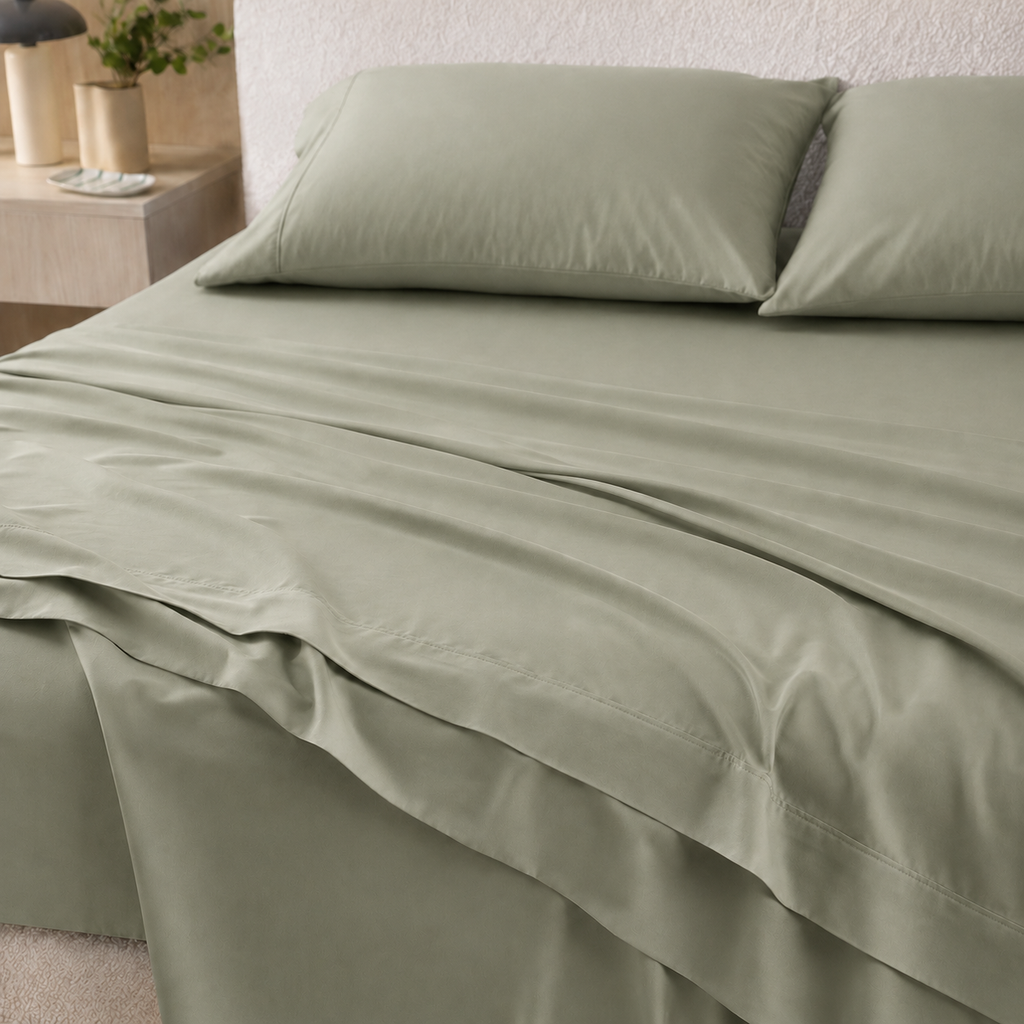 Cooling Bamboo Lyocell Sheet Set - Sage Green