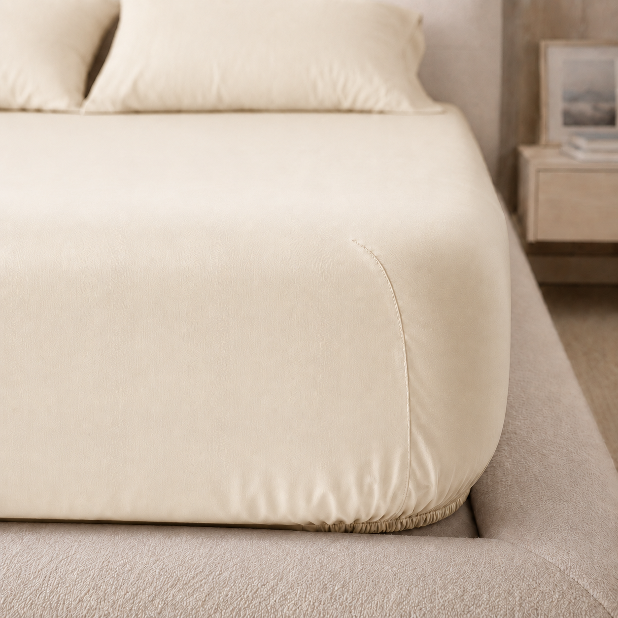 Cooling Bamboo Lyocell Sheet Set - Ivory