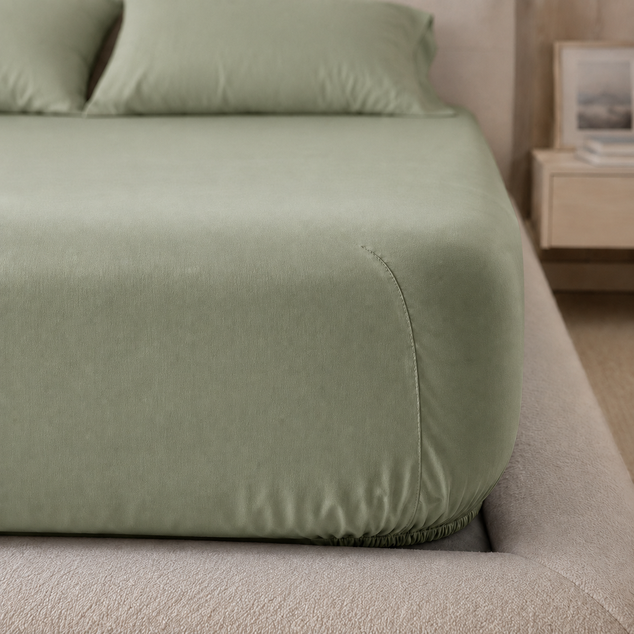 Cooling Bamboo Lyocell Sheet Set - Sage Green