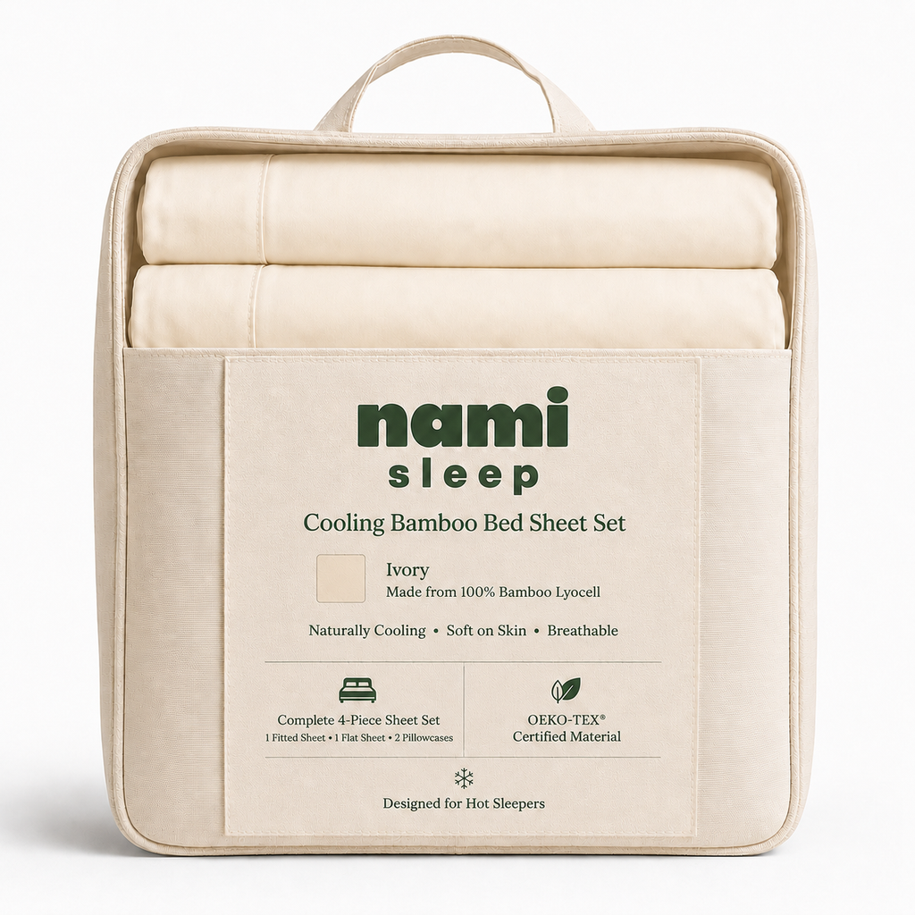 Cooling Bamboo Lyocell Sheet Set - Ivory