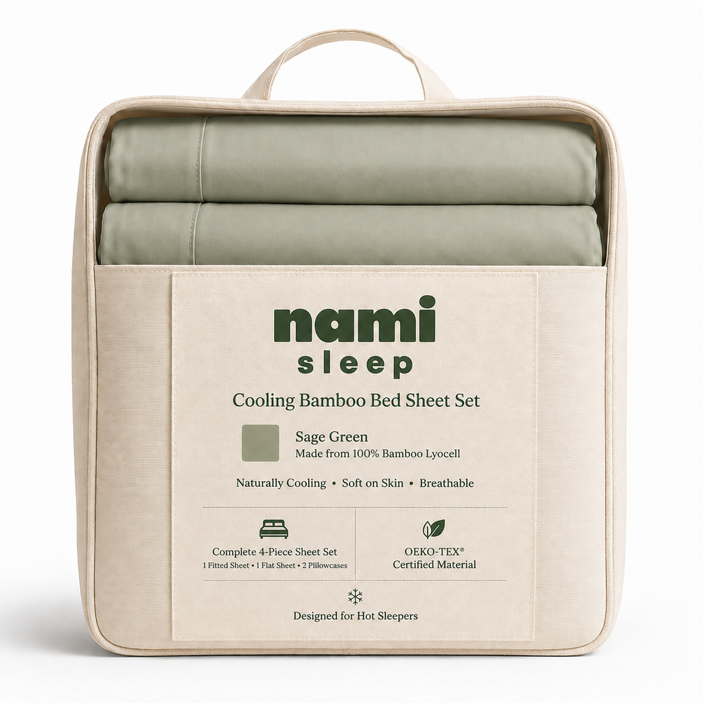 Cooling Bamboo Lyocell Sheet Set - Sage Green