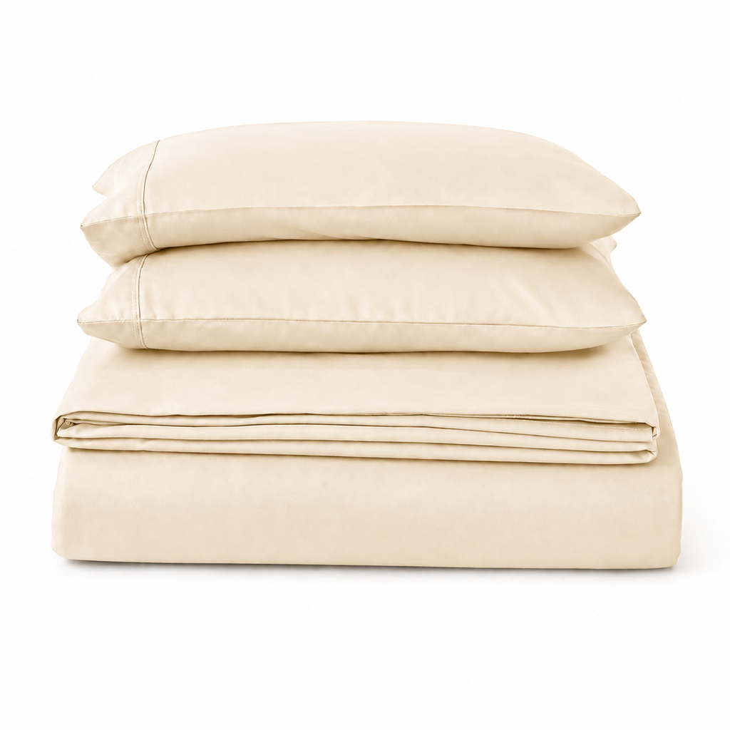 Cooling Bamboo Lyocell Sheet Set - Ivory