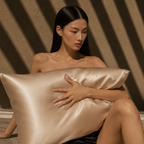 QUEEN PINK MULBERRY SILK PILLOWCASE