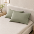 Cooling Bamboo Lyocell Pillowcase Set - Sage Green