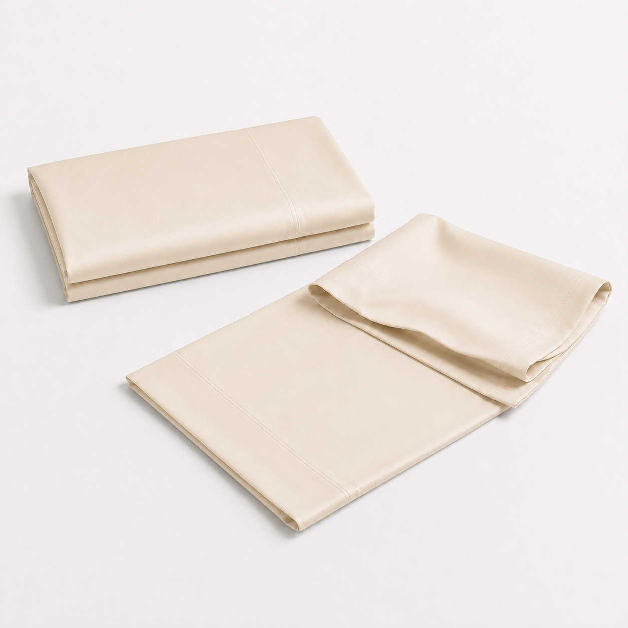 Cooling Bamboo Lyocell Pillowcase Set - Ivory