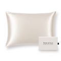 QUEEN WHITE MULBERRY SILK PILLOWCASE