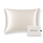 QUEEN WHITE MULBERRY SILK PILLOWCASE