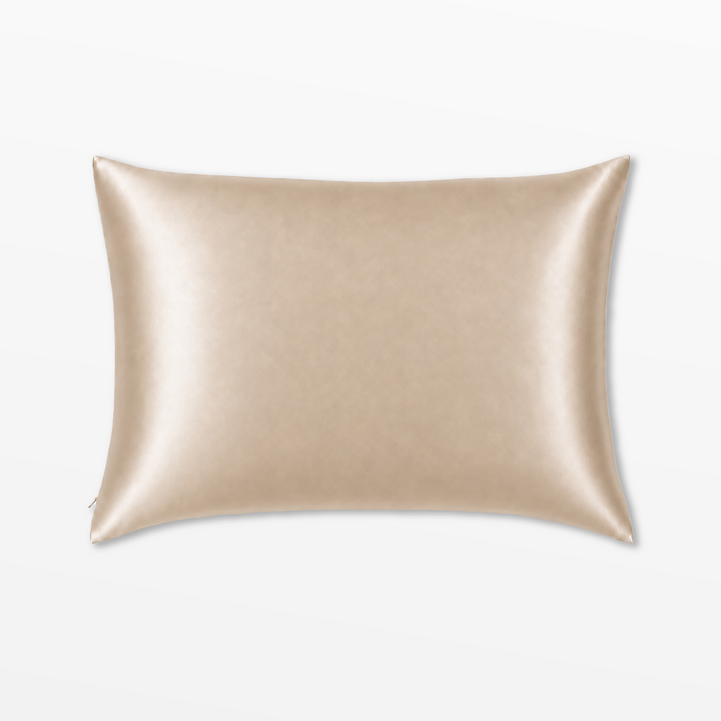 QUEEN CHAMPAGNE MULBERRY SILK PILLOWCASE